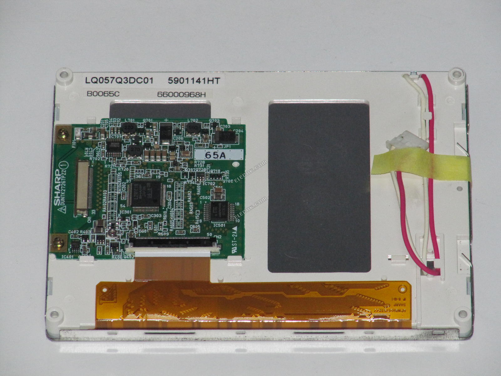 LQ057Q3DC01 SHARP 5,7" A-Si TFT-LCD Panel használt 