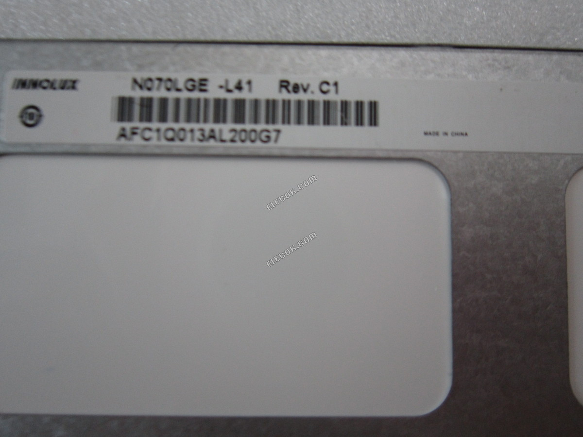 N070LGE-L41 INNOLUX 7.0" a-Si TFT-LCD Panel 