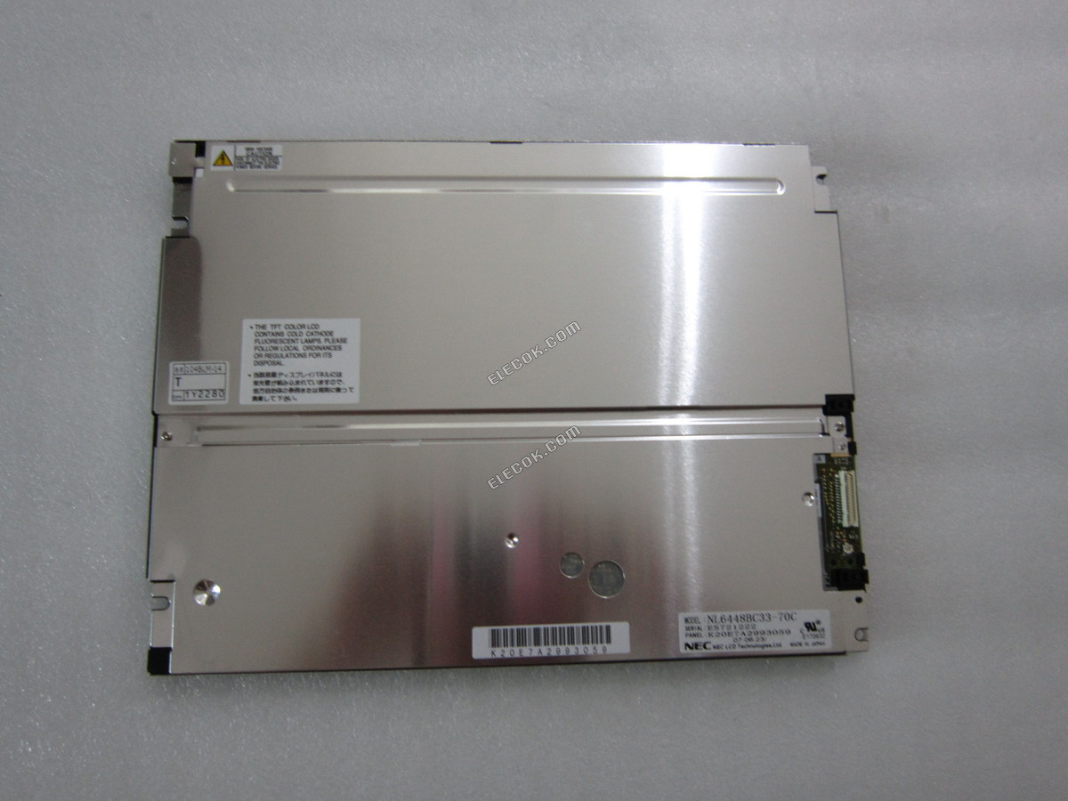 NL6448BC33-70C NEC 10,4" A-Si TFT-LCD Panel 