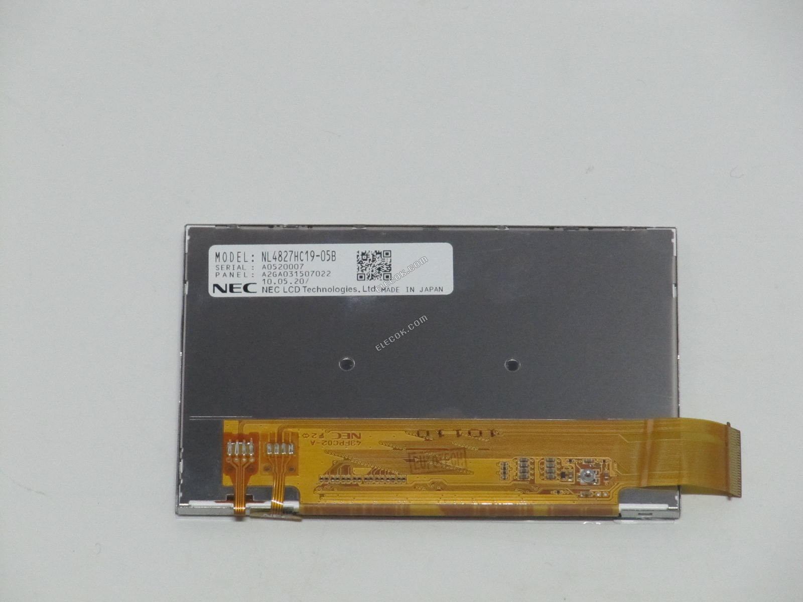 NL4827HC19-05B NEC 4,3" A-Si TFT-LCD Panel 