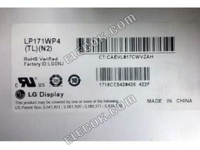 LP171WP4-TLN2 LG Display 17,1" a-Si TFT-LCD Panel 