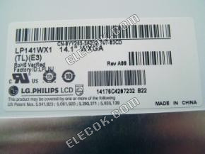 LP141WX1-TLE3 LG.Philips LCD 14,1" A-Si TFT-LCD Panel 