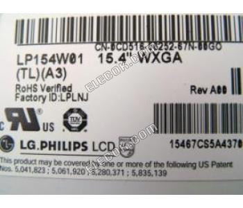 LP154W01-TLA3 LG.Philips LCD 15,4" a-Si TFT-LCD Panel náhrada 
