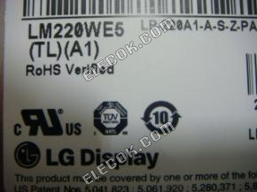 LM220WE5-TLA1 LG Display 22.0" a-Si TFT-LCD Panel 