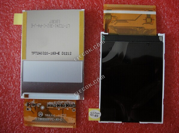 TFT240320-183-E TRULY 3,2" a-Si TFT-LCDPanel 