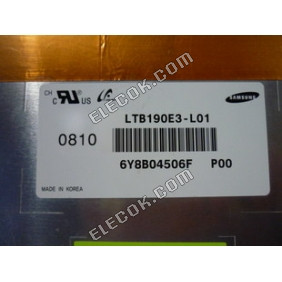LTB190E3-L01 SAMSUNG 19.0" a-Si TFT-LCD Panel 90% nový second-hand/použitý 