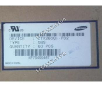LTV280QV-F02 SAMSUNG 2,8" a-Si TFT-LCD Panel 