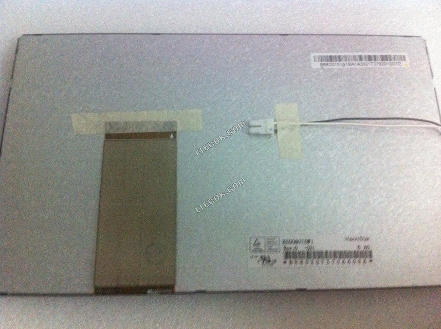 HSD080IDW1-A00 HannStar 8.0" a-Si TFT-LCD Panel 
