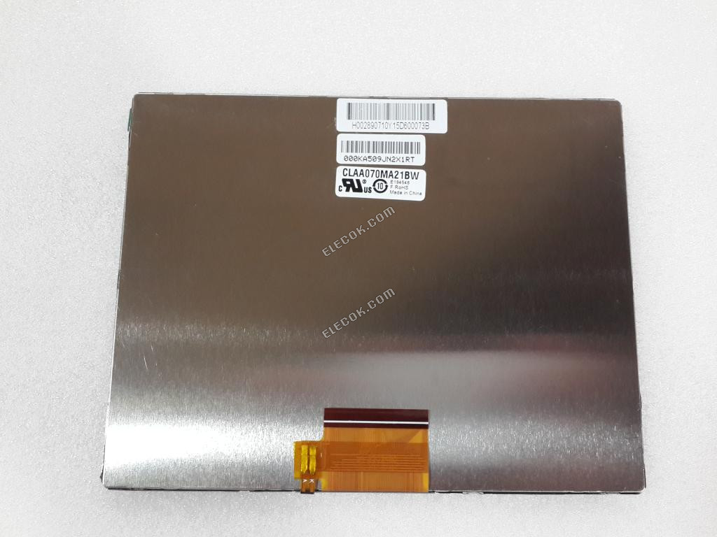 CLAA070MA21BW CPT 7.0" a-Si TFT-LCD Panel 