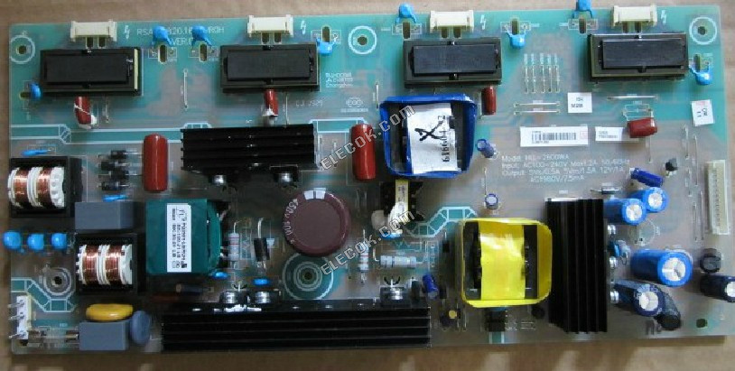 RSAG7.820.1646 HLL-2600WA Tápegység nagyfeszültségű tábla TLM26V86K eredeti használt 
