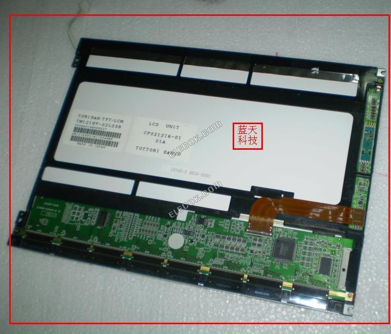 TM121SV-02L03 TORISAN 12,1" a-Si TFT-LCD Panel 