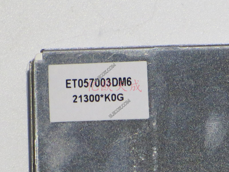 ET057003DM6 5,7" a-Si TFT-LCD Panel pro EDT substitute a used 