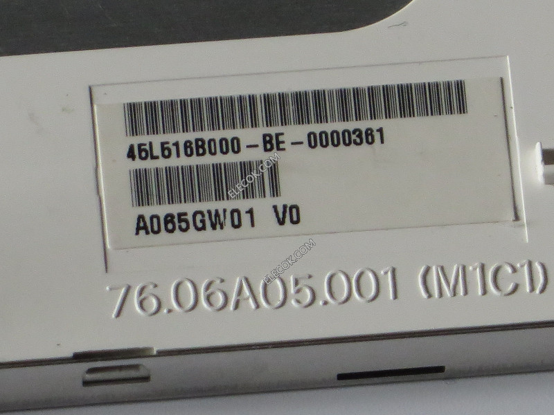 A065GW01 V0 AUO 6,5" LCD Panel Számára Car DVD GPS used 