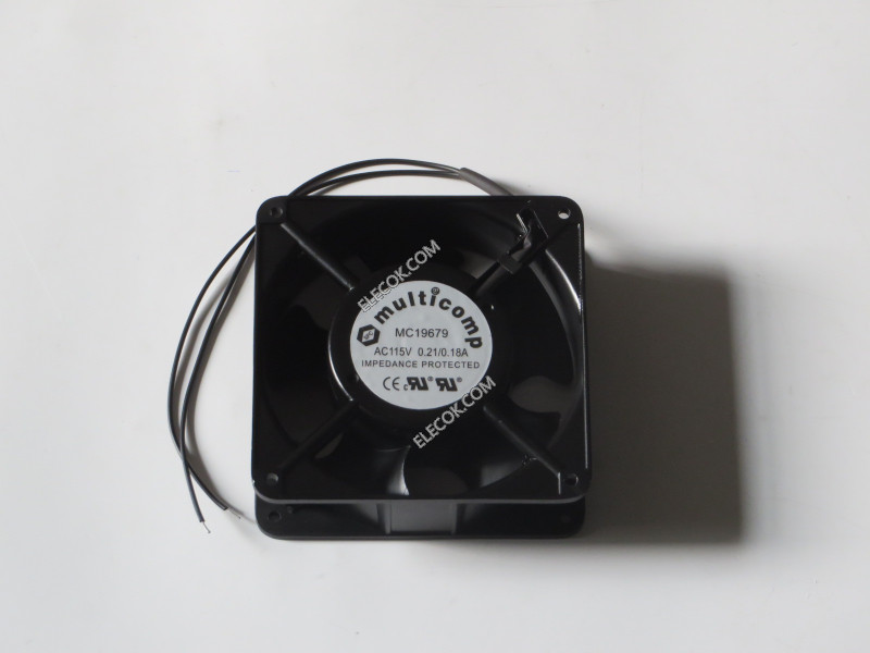 multicomp MC19679 115V 0,21/0,18A 2wires Cooling Fan 
