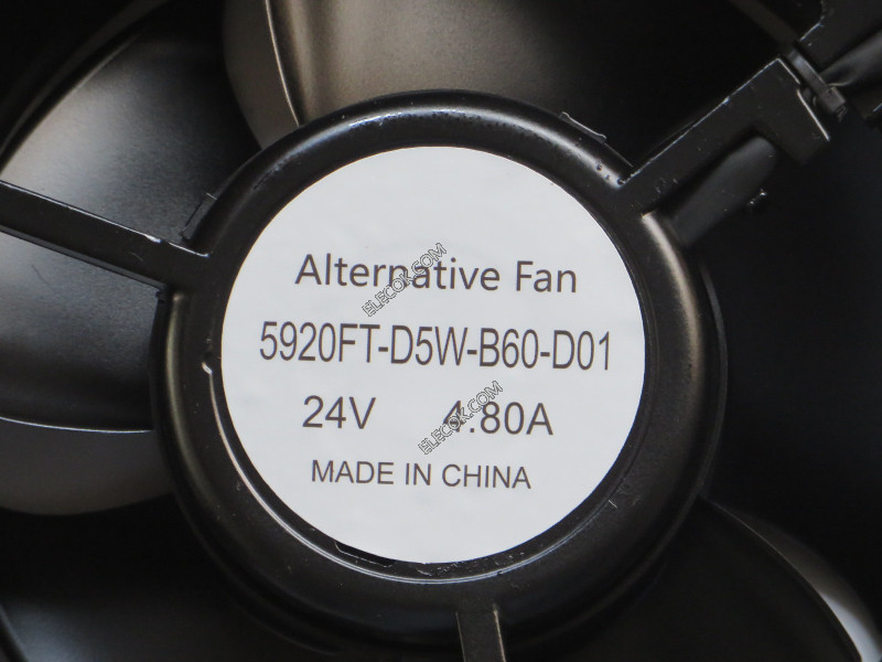 NMB 5920FT-D5W-B60-D01 24V 4.80A 2wires Cooling Fan substitute a refurbished 