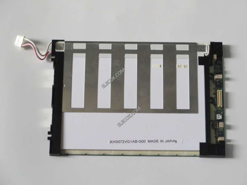KHS072VG1AB-G00 7,2" CSTN LCD Panel számára Kyocera used és original 