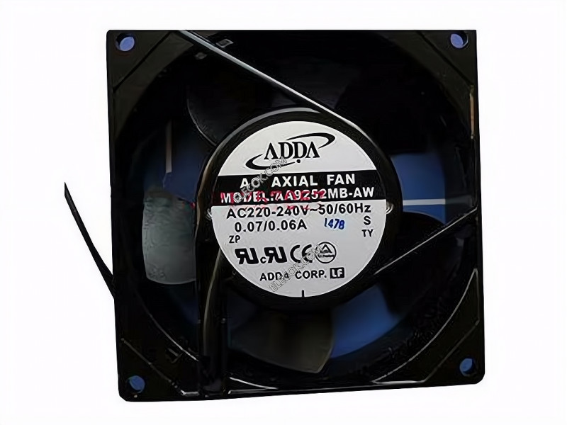 ADDA AA9252MB-AW 220/240V 0.07/0.06A 2wires Cooling Fan