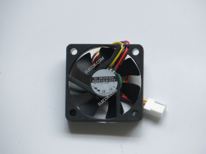 ADDA AD0512LB-G72 12V 0,09A 3wires Cooling Fan 