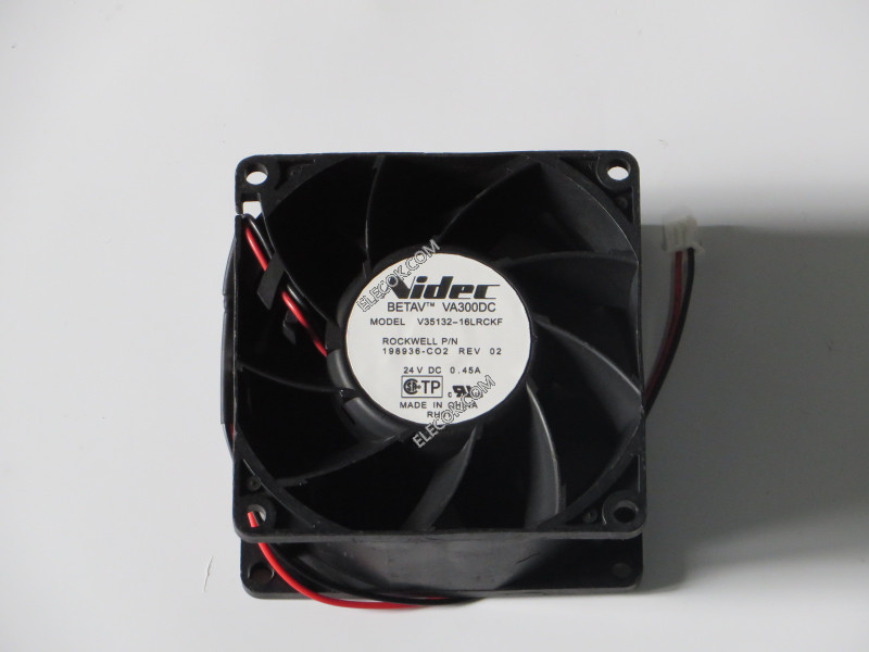 Nidec V35132-16LRCKF 24V 0,45A 2wires cooling fan 