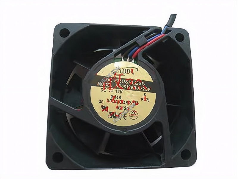 ADDA AD0612VB-A72GP 12V 0.54A 2wires Cooling Fan