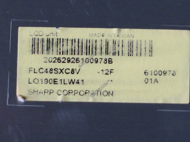 FLC48SXC8V-12F 19.0" a-Si TFT-LCD Panel számára FUJITSU 