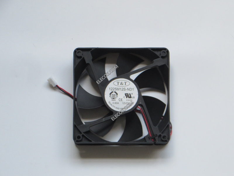T&amp;T 1225M12S-ND1 12V 0,06A 2wires cooling fan 