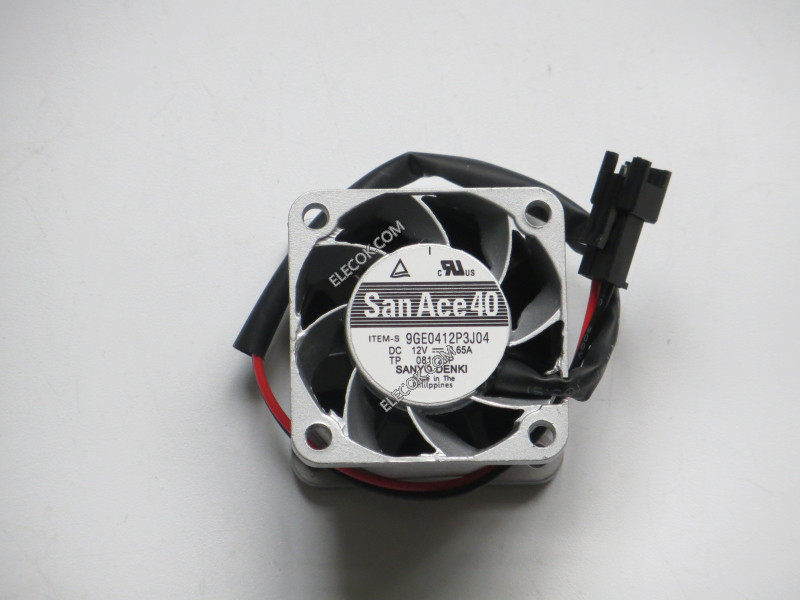 Sanyo 9GE0412P3J04 12V 0,65A 2wires Cooling Fan 