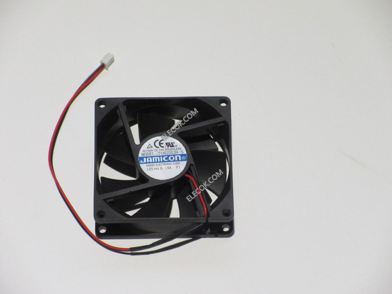 JAMICON JF0825S1H-S 12V 0,19A 2wires cooling fan 