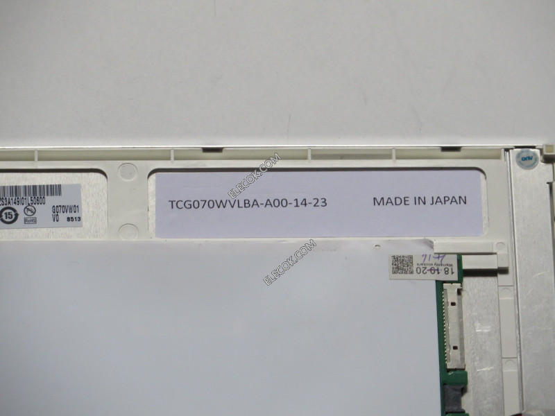 TCG070WVLBA-A00 7.0" a-Si TFT-LCD Panel számára Kyocera 
