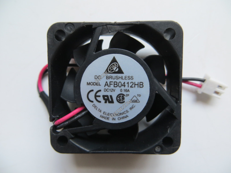 DELTA AFB0412HB 12V 0,16A 2wires Cooling Fan 