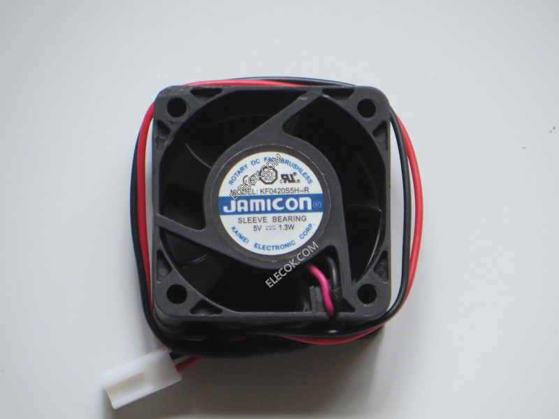 JAMICON KF0420S5H-R 5V 1.3W 2wires cooling fan