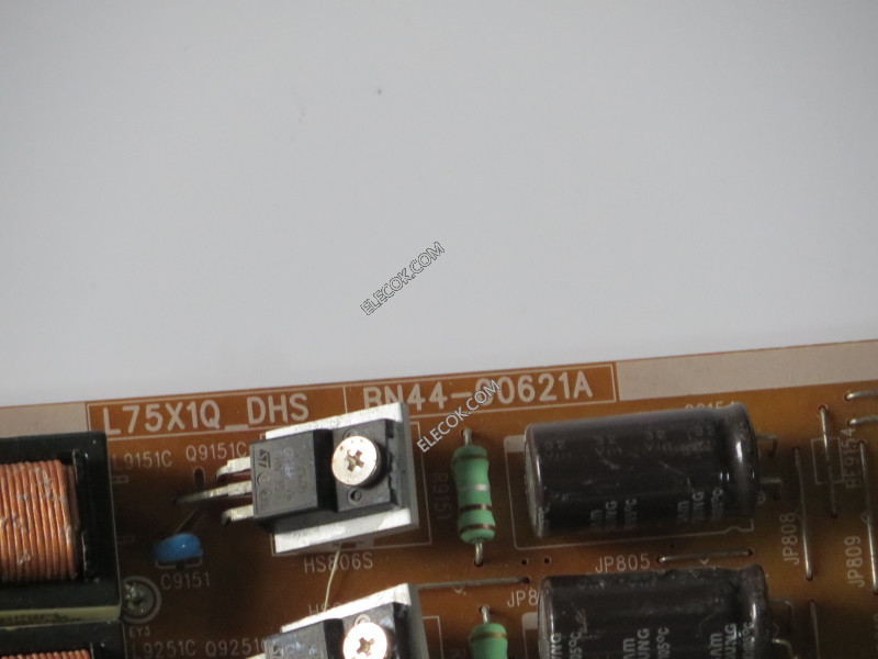 Samsung BN44-00621A (L75X1Q_DHS) Power Supply / LED Board,used