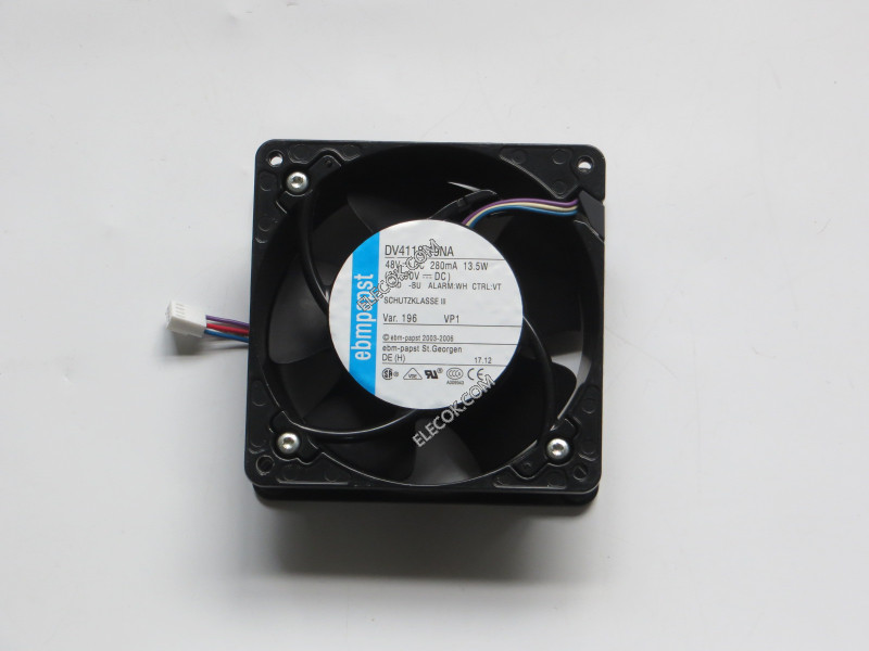 Ebm-papst DV4118/19NA DC 48V 13.5W 4wires Cooling Fan