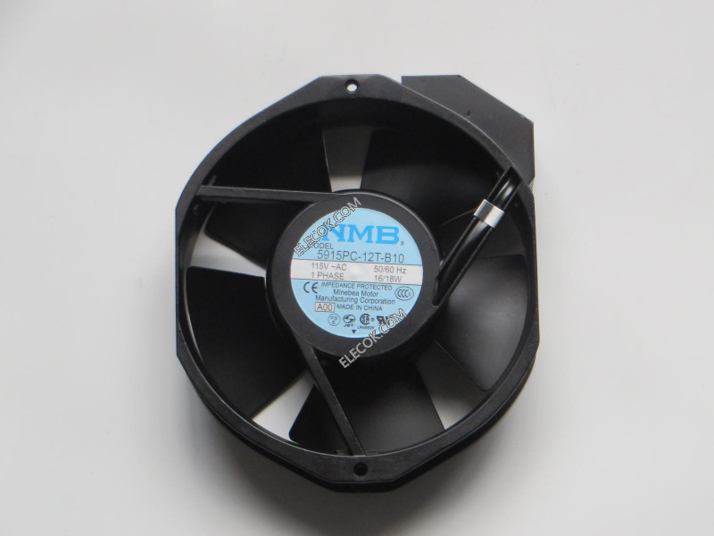 NMB 5915PC-12T-B10 115V 16/18W Cooling Fan 