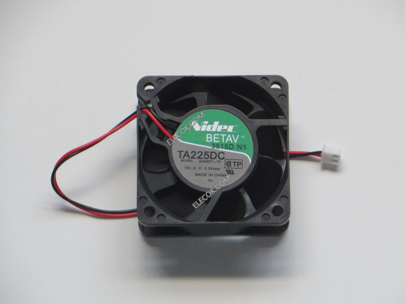 Nidec TA225DC B34467-16 12V 0,35A 2wires Cooling Fan 