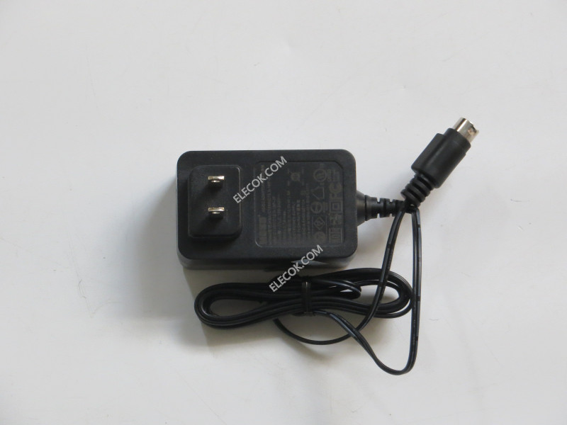 MOSO MSA-C1500IC12.0-18P-CN AC Adapter 5V-12V 12V 1.5A, 4-Pin Din, US 2P Plug  substitute