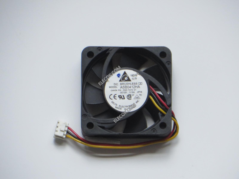 DELTA ASB0412HA 12V 0.10A 3wires Cooling Fan
