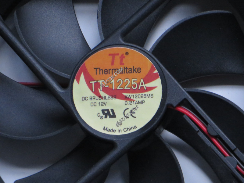 T&amp  TT-1225A   XW12025MS 12V 0.21A 2wires cooling fan
