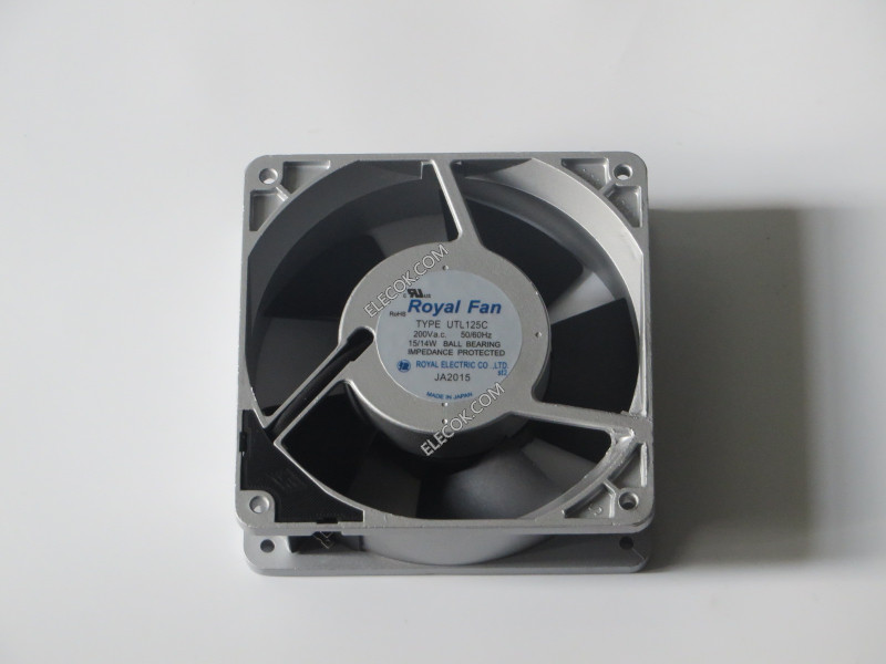 Royal UTL125C 200V 0,075/0,07A 15/14W Cooling Fan 
