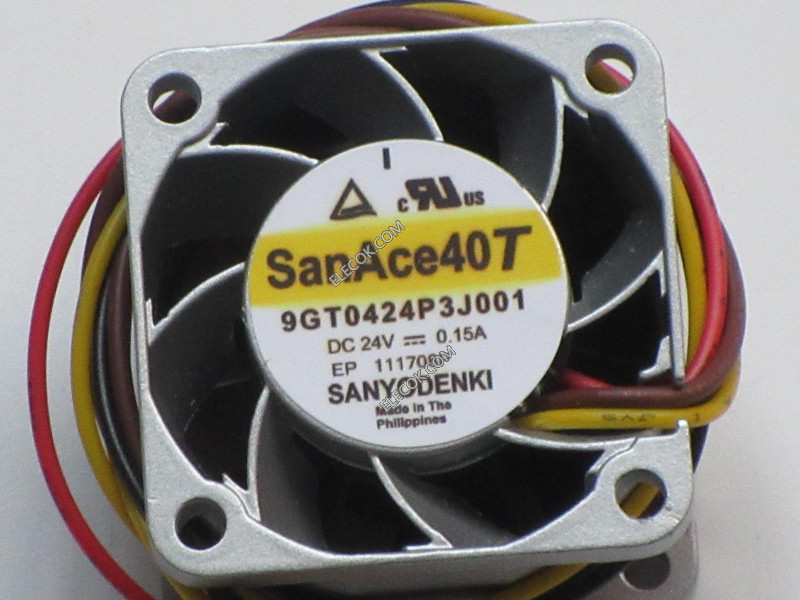 Sanyo 9GT0424P3J001 24V 0,15A 4wires Cooling Fan 