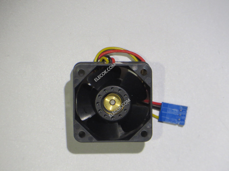 Sanyo 109P0424H316 4028 24V 0.095A 3wires Cooling Fan with blue 4PIN connector, Refurbished
