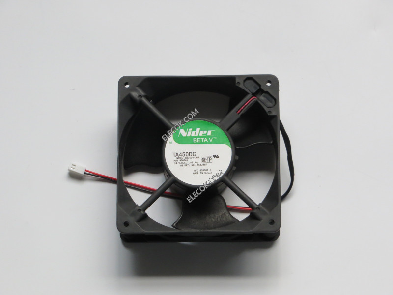 Nidec TA450DC B33534-16A 24V 0.45A 2wires Cooling Fan