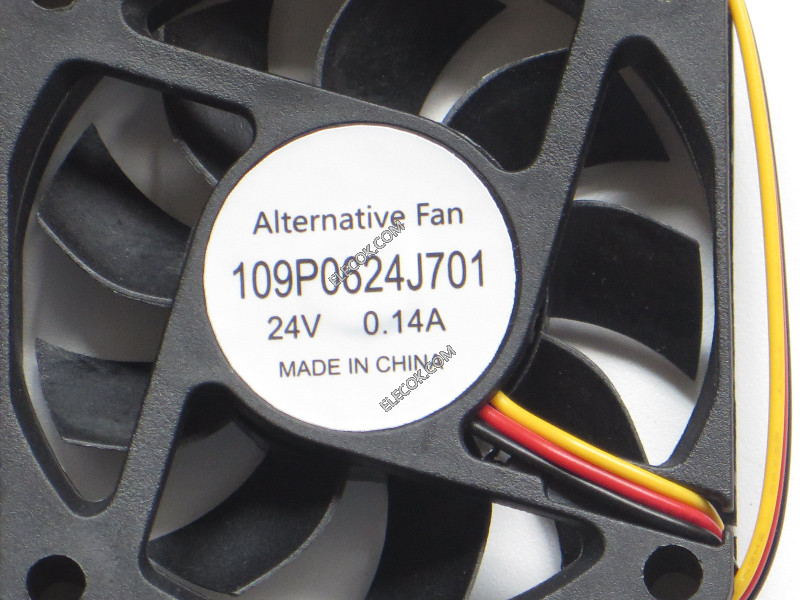 Sanyo 109P0624J701 24V 0,14A 3Wires Cooling Fan substitute 