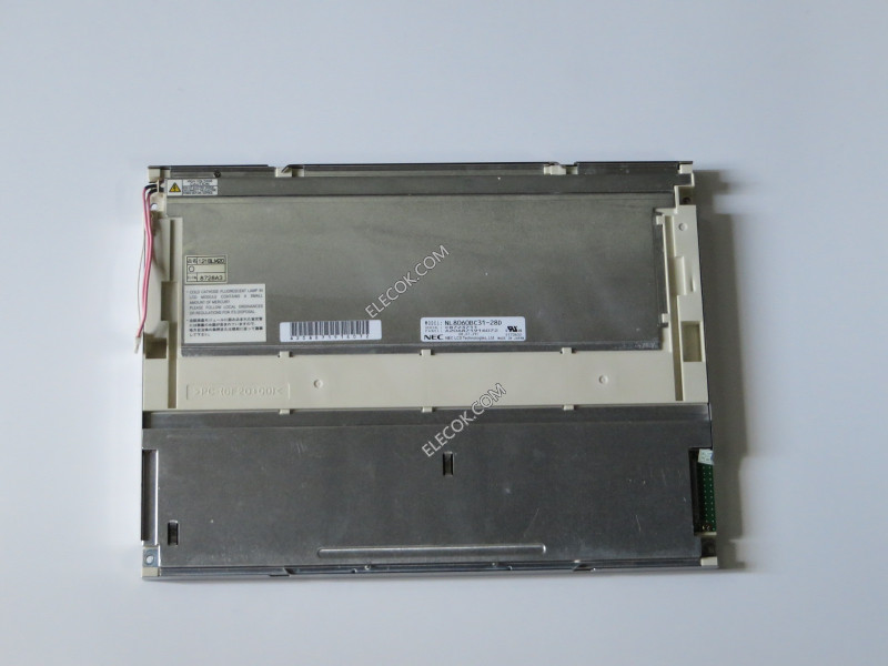 NL8060BC31-28D 12,1" a-Si TFT-LCD Panel számára NEC 