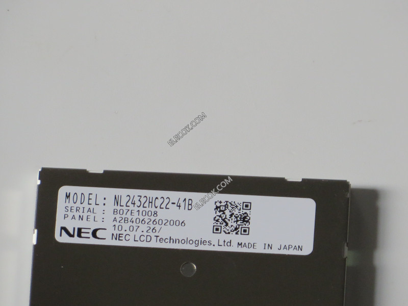 NL2432HC22-41B 3,5" a-Si TFT-LCDPanel pro NEC with dotyková obrazovka Inventory new 