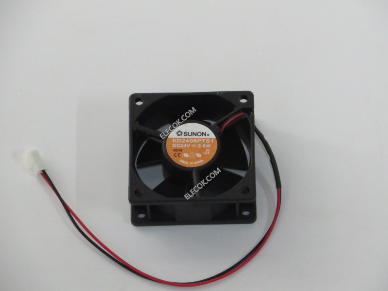 SUNON KD2406PTS1 24V 2,6W 2wires cooling Fan 