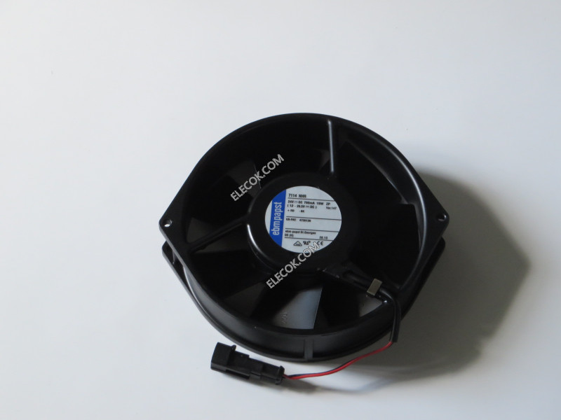 EBM-Papst TYP 7114NHR 24V 0,79A 2wires Cooling Fan 