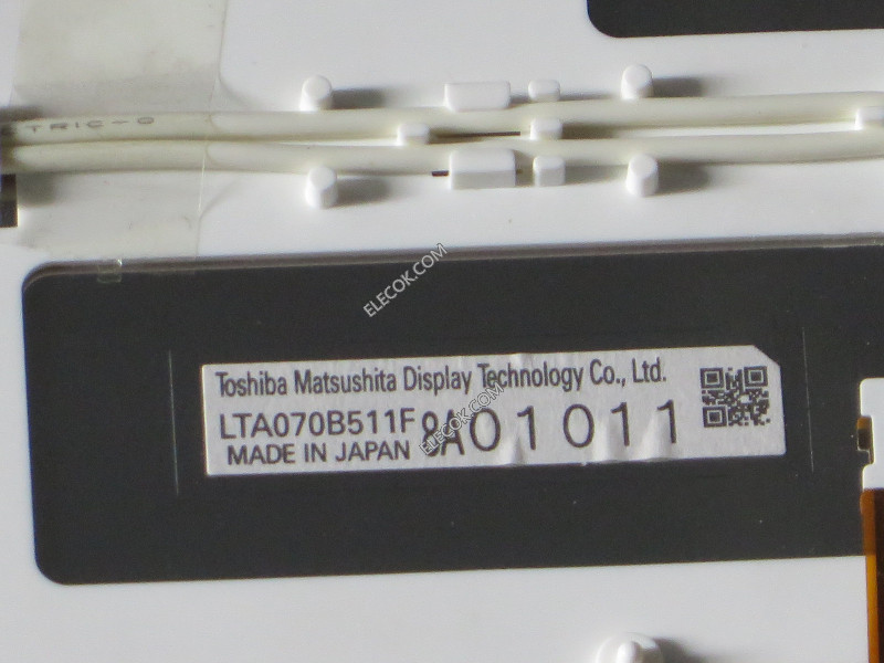 LTA070B511F 7.0" a-Si TFT-LCD Panel for Toshiba Matsushita, used