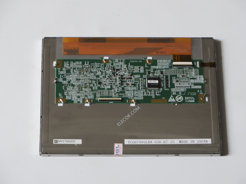 TCG075VGLDA-G50 7,5" a-Si TFT-LCD Panel számára Kyocera 