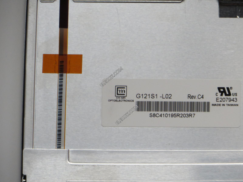 G121S1-L02 12.1" a-Si TFT-LCD Panel for CMO ，used